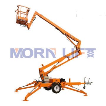 Hydraulic Trailer Aerial Working Boom Lift Truck With Ce Iso